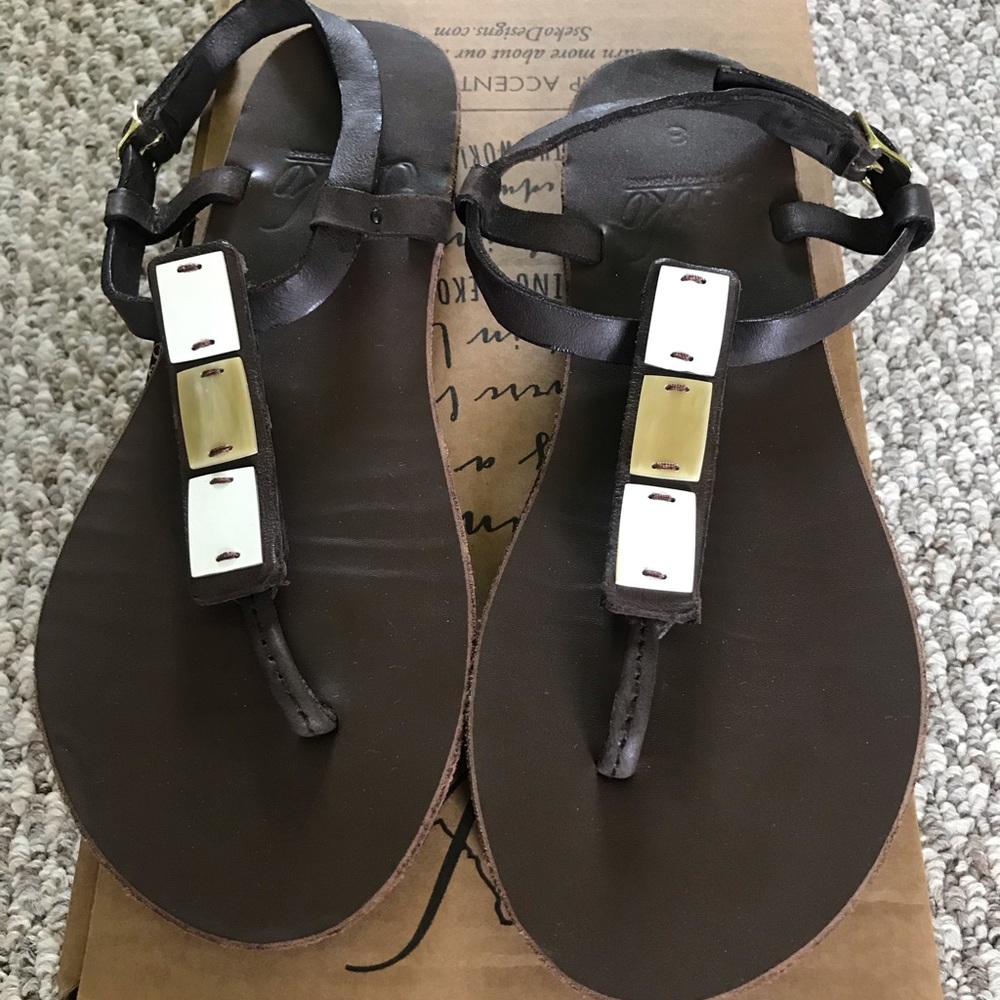 Sseko T Strap Sandals